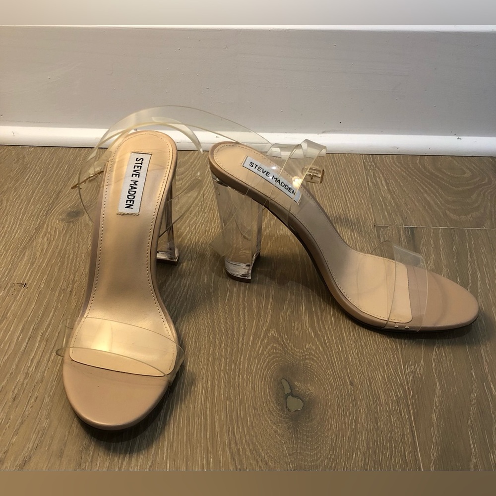 Steve Madden Camille Clear Sandal